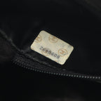 Chanel Shoulder Bag CC Logo Black Leather CC Chain — view 5