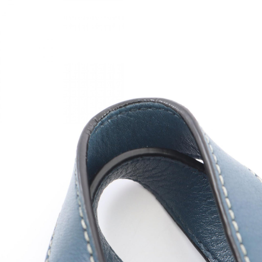 Loewe Handbag Hammock Small 2-Way Blue Leather — view 7