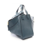 Loewe Handbag Hammock Small 2-Way Blue Leather — view 2