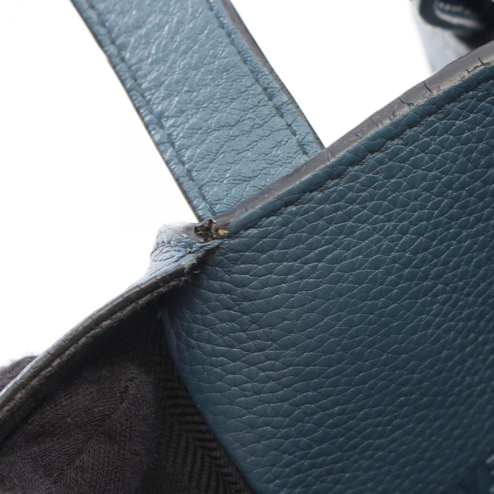 Loewe Handbag Hammock Small 2-Way Blue Leather — view 6