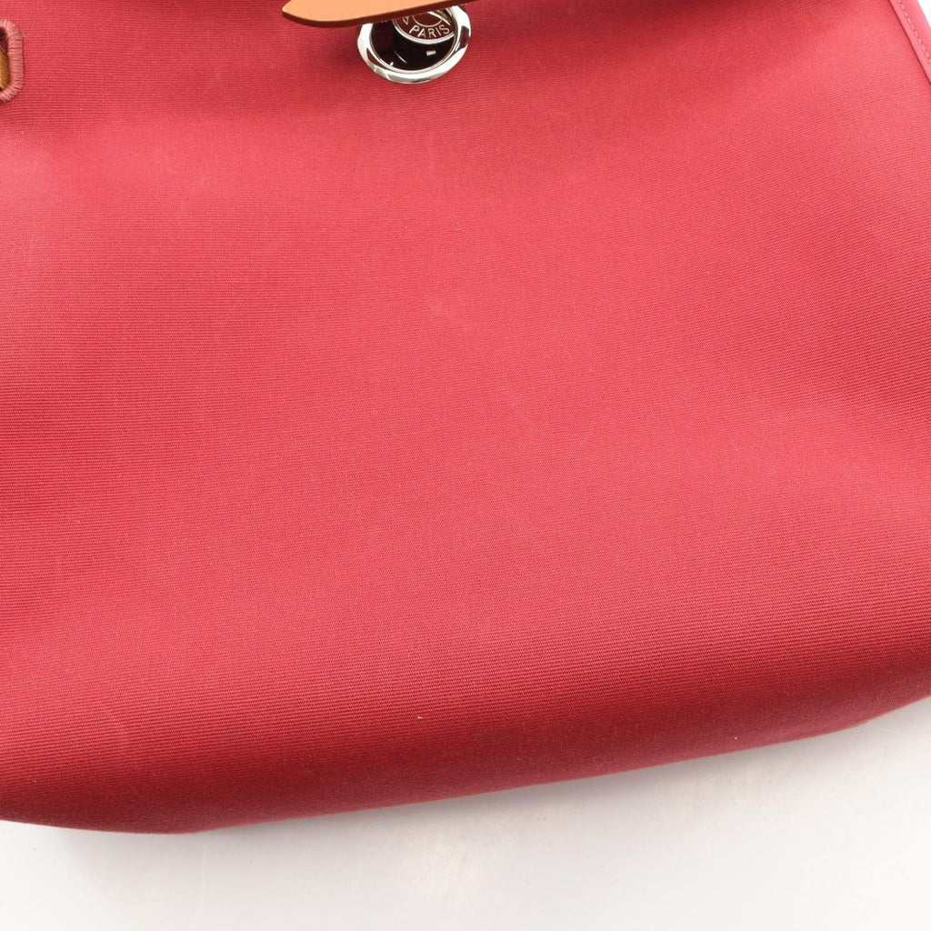 Hermes Handbag Herbag Zip PM Ruby Natural 2-Way — view 8