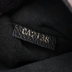 Louis Vuitton Shoulder Bag Saint Placide Noir Canvas Leather — view 5
