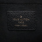 Louis Vuitton Shoulder Bag Saint Placide Noir Canvas Leather — view 4