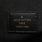 Louis Vuitton Handbag Pochette Metis MM Since 2-Way Noir Canvas Leather — view 4