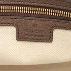 Gucci Ophidia GG Supreme Small Top Handle 2-Way Beige Brown Canvas Leather — view 4
