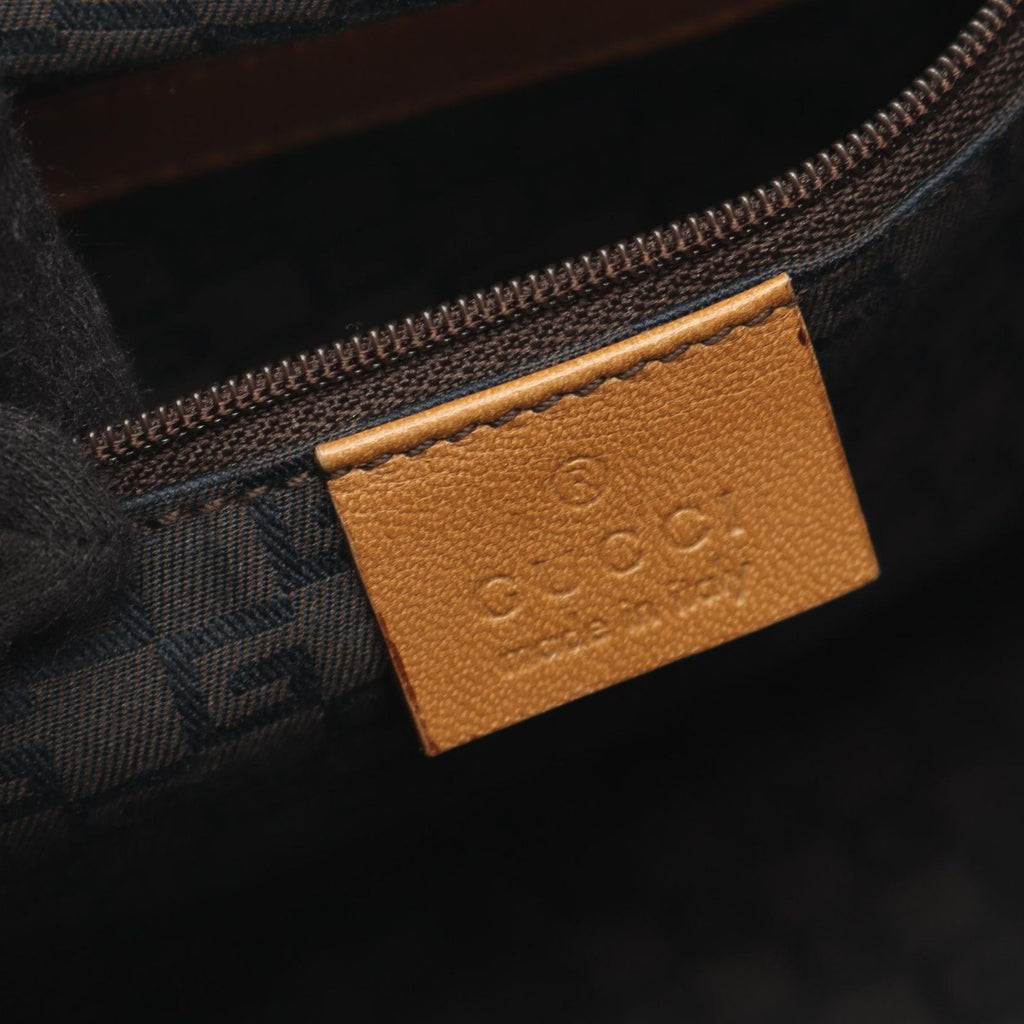 Gucci Handbag Brown Leather — view 4