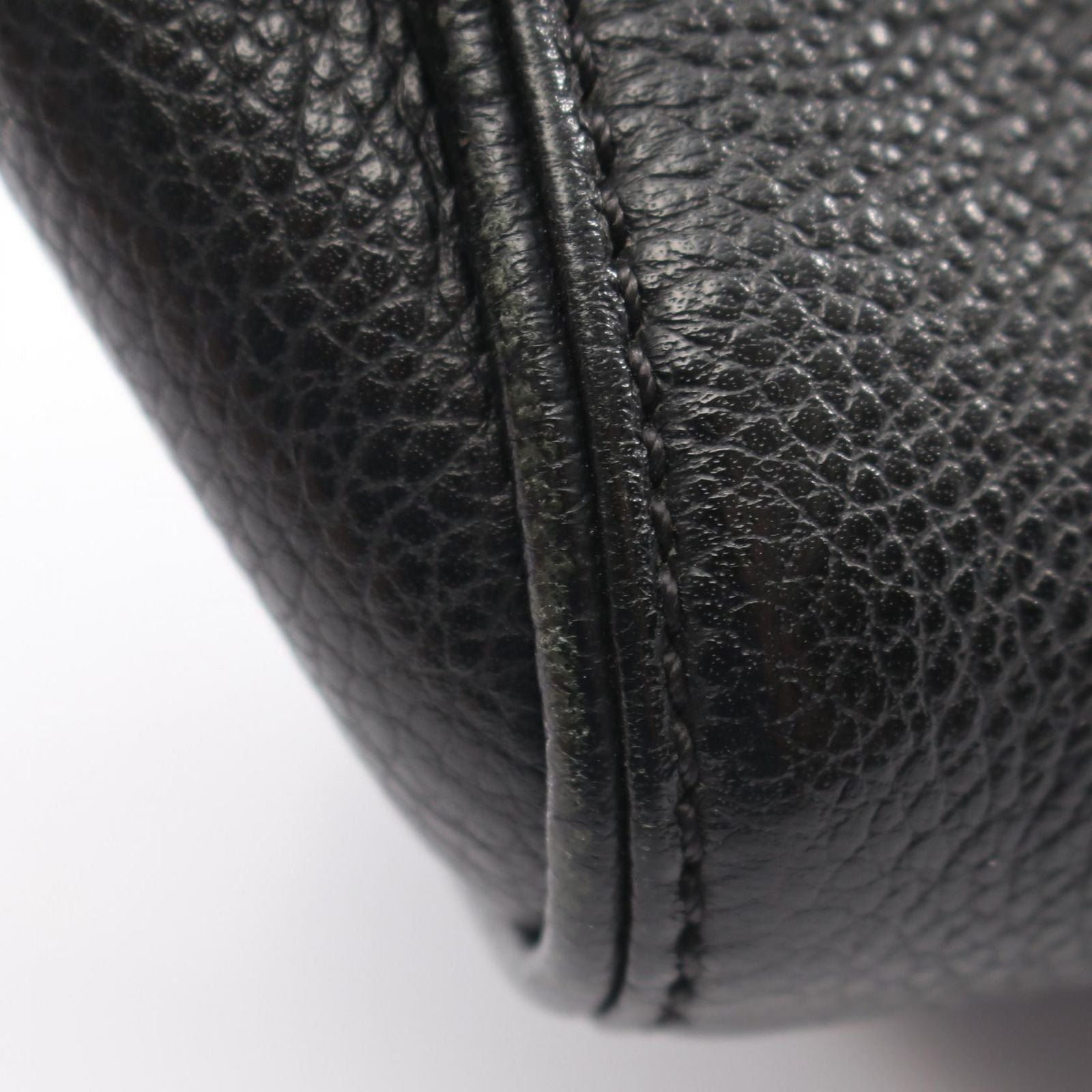 Louis Vuitton Shoulder Bag Saint Germain BB Noir Leather — view 7