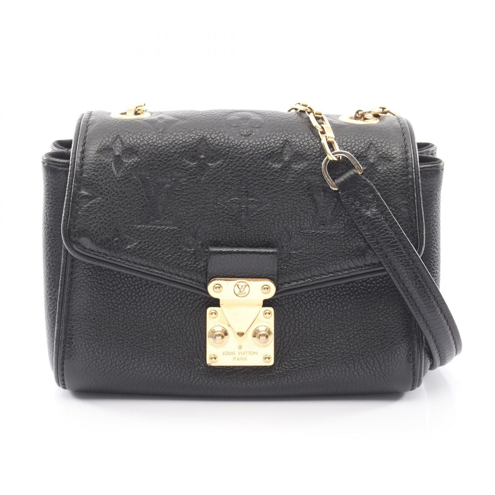 Louis Vuitton Shoulder Bag Saint Germain BB Noir Leather