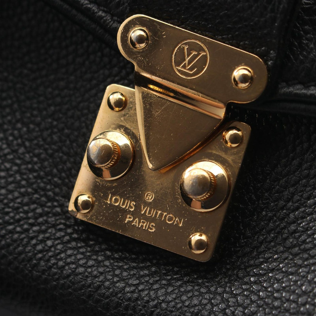 Louis Vuitton Shoulder Bag Saint Germain BB Noir Leather — view 8