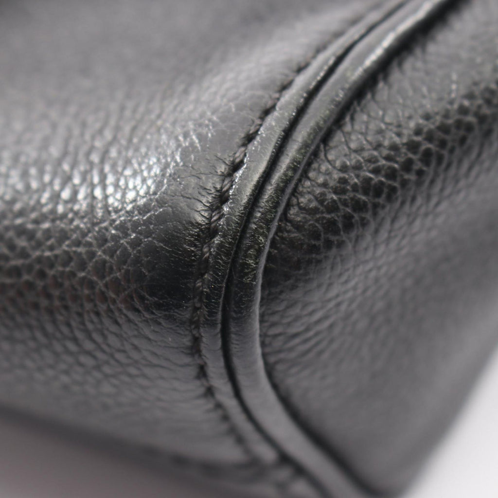 Louis Vuitton Shoulder Bag Saint Germain BB Noir Leather — view 6
