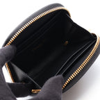 Dior Coin Case 30 Montaigne Black Leather — view 3