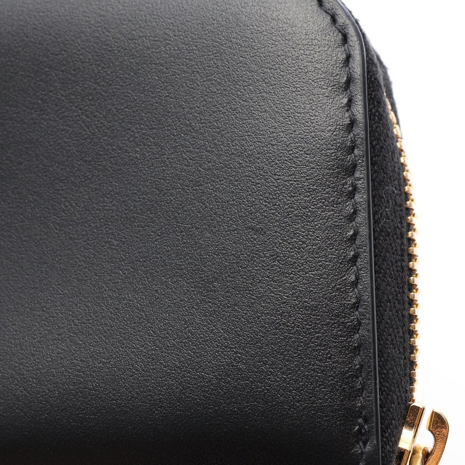 Dior Coin Case 30 Montaigne Black Leather — view 5