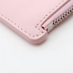 Loewe Coin Case Pebble Card Holder Light Pink Leather — view 6