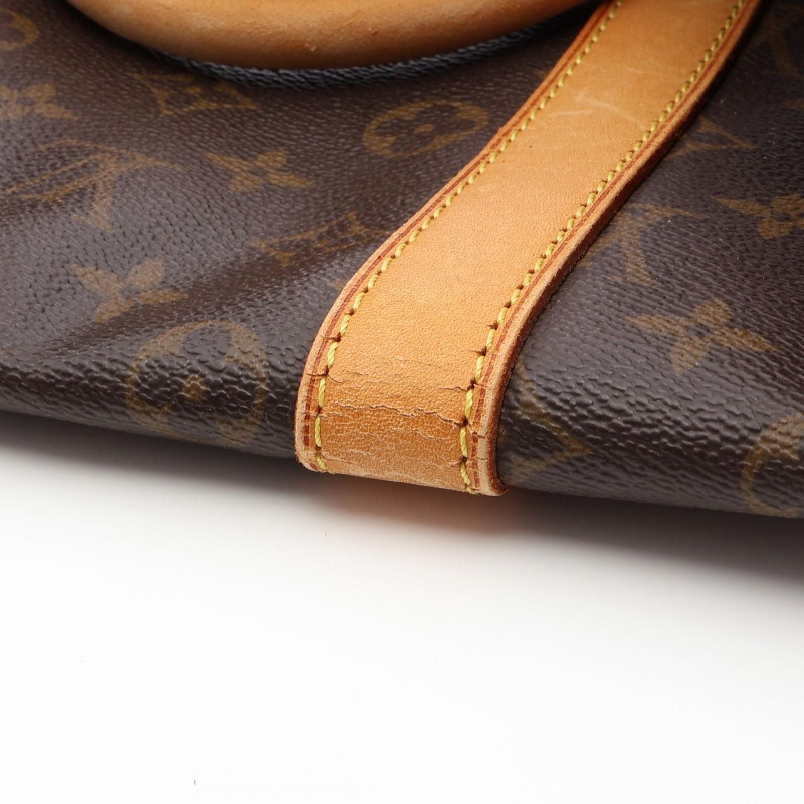 Louis Vuitton Boston Bag Keepall Bandouliere 55 2-Way Canvas Leather — view 6