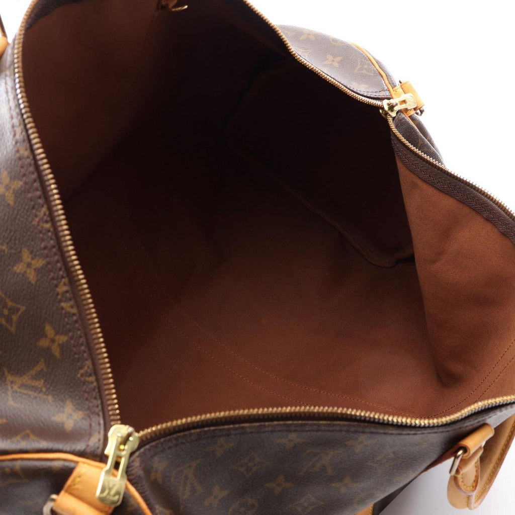 Louis Vuitton Boston Bag Keepall Bandouliere 55 2-Way Canvas Leather — view 3