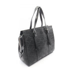 Gucci Tote GG Embossed Black Leather — view 2