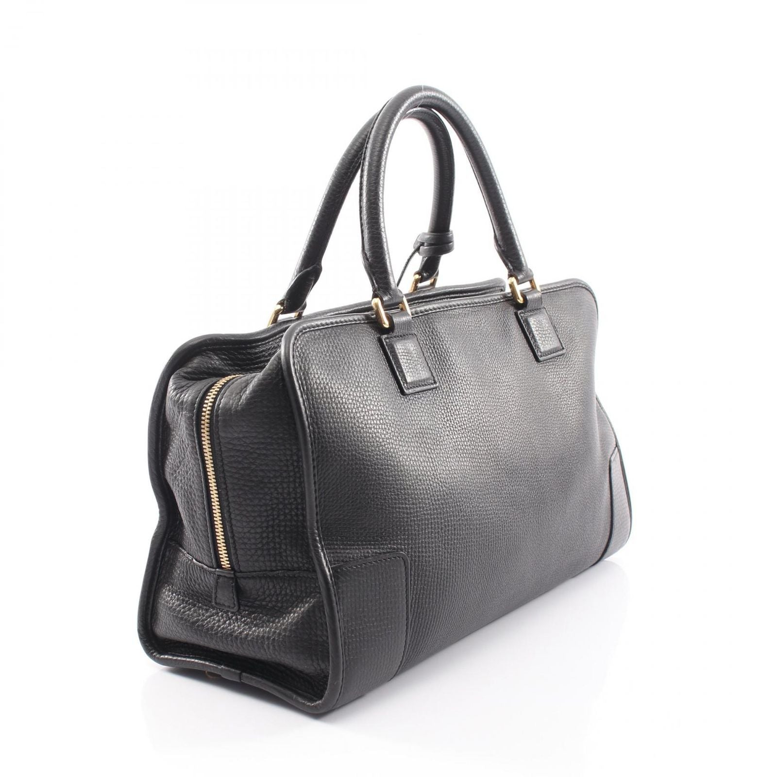 Loewe Handbag Amazona 36 Black Leather — view 2