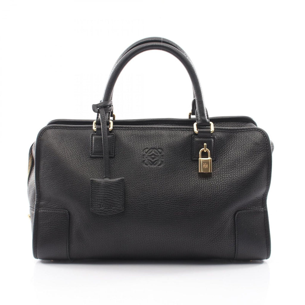 Loewe Handbag Amazona 36 Black Leather