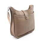 Hermes Shoulder Bag Evelyne 3 Trois PM Etoupe Leather — view 2