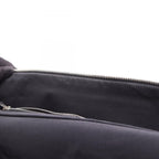Hermes Handbag Acapulco Black Nylon Leather Vanity — view 6