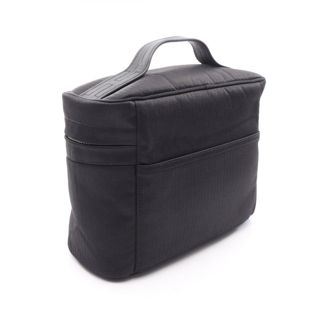 Hermes Handbag Acapulco Black Nylon Leather Vanity — view 2