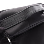 Hermes Handbag Acapulco Black Nylon Leather Vanity — view 8