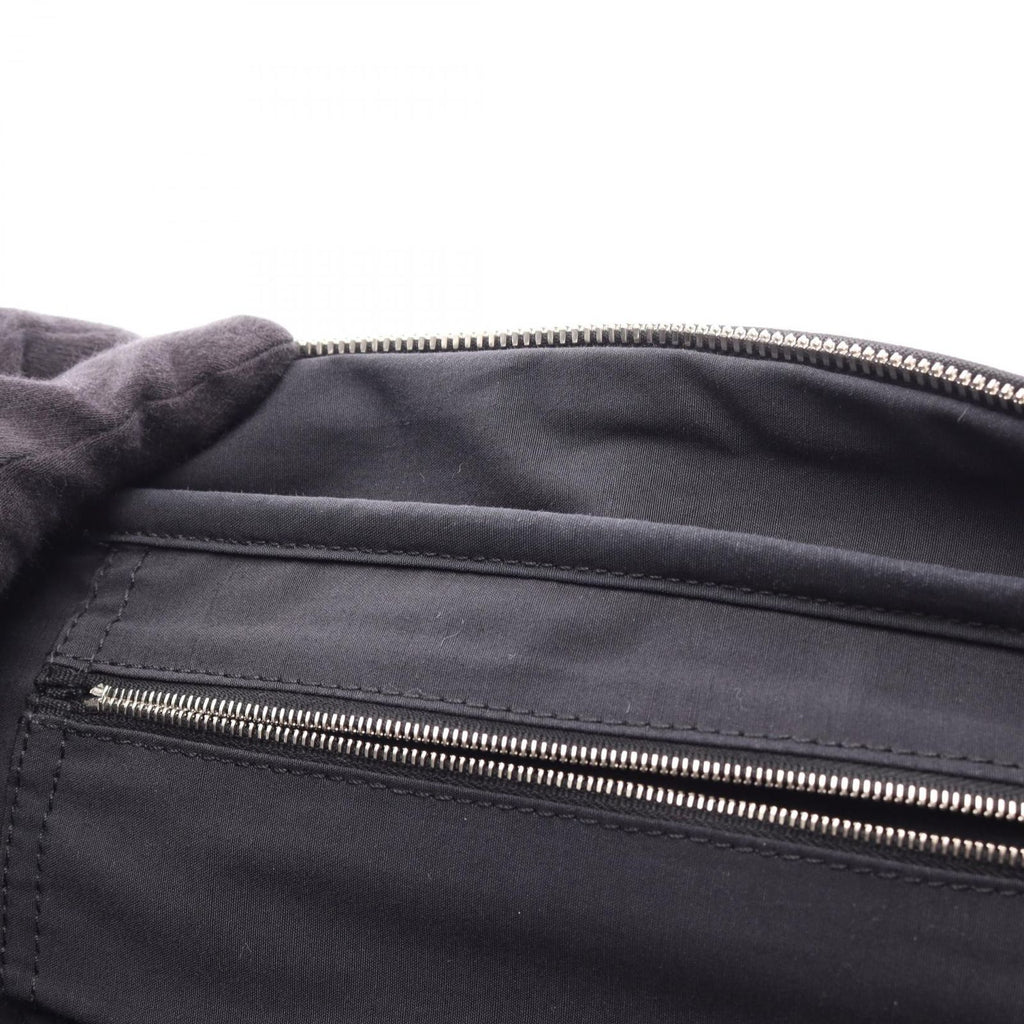 Hermes Handbag Acapulco Black Nylon Leather Vanity — view 5