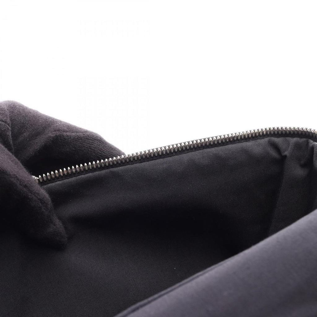 Hermes Handbag Acapulco Black Nylon Leather Vanity — view 7