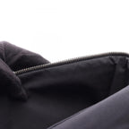 Hermes Handbag Acapulco Black Nylon Leather Vanity — view 7