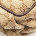 Gucci Shoulder Bag GG Canvas Beige Brown Mother's — view 5