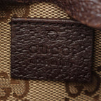 Gucci Waist Bag GG Canvas Beige Dark Brown Sherry Line — view 4