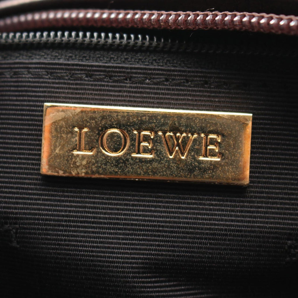 Loewe Handbag Amazona 36 Blanc Leather — view 4