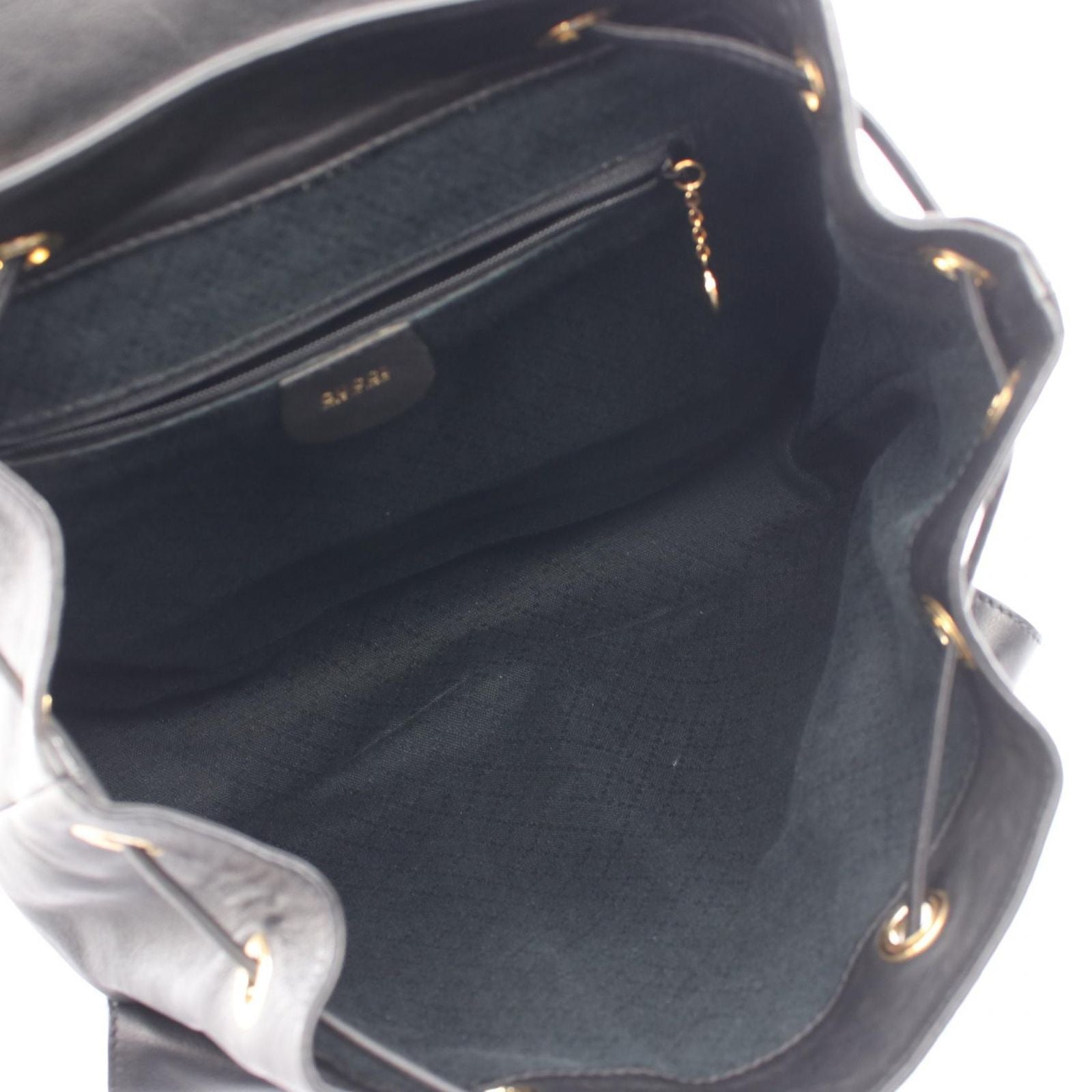 Gucci Backpack Bamboo 003 Black Leather — view 3