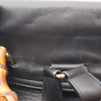 Gucci Backpack Bamboo 003 Black Leather — view 7