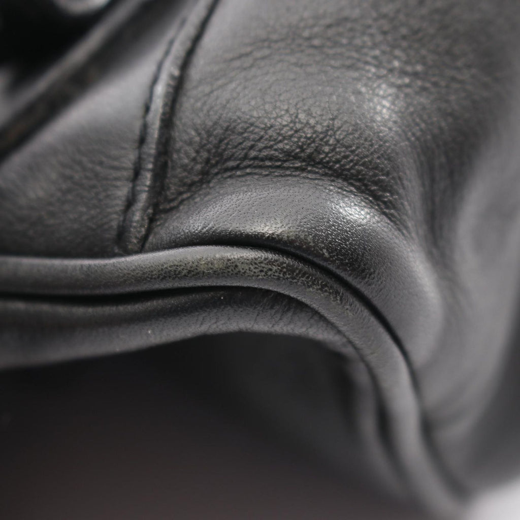 Gucci Backpack Bamboo 003 Black Leather — view 5