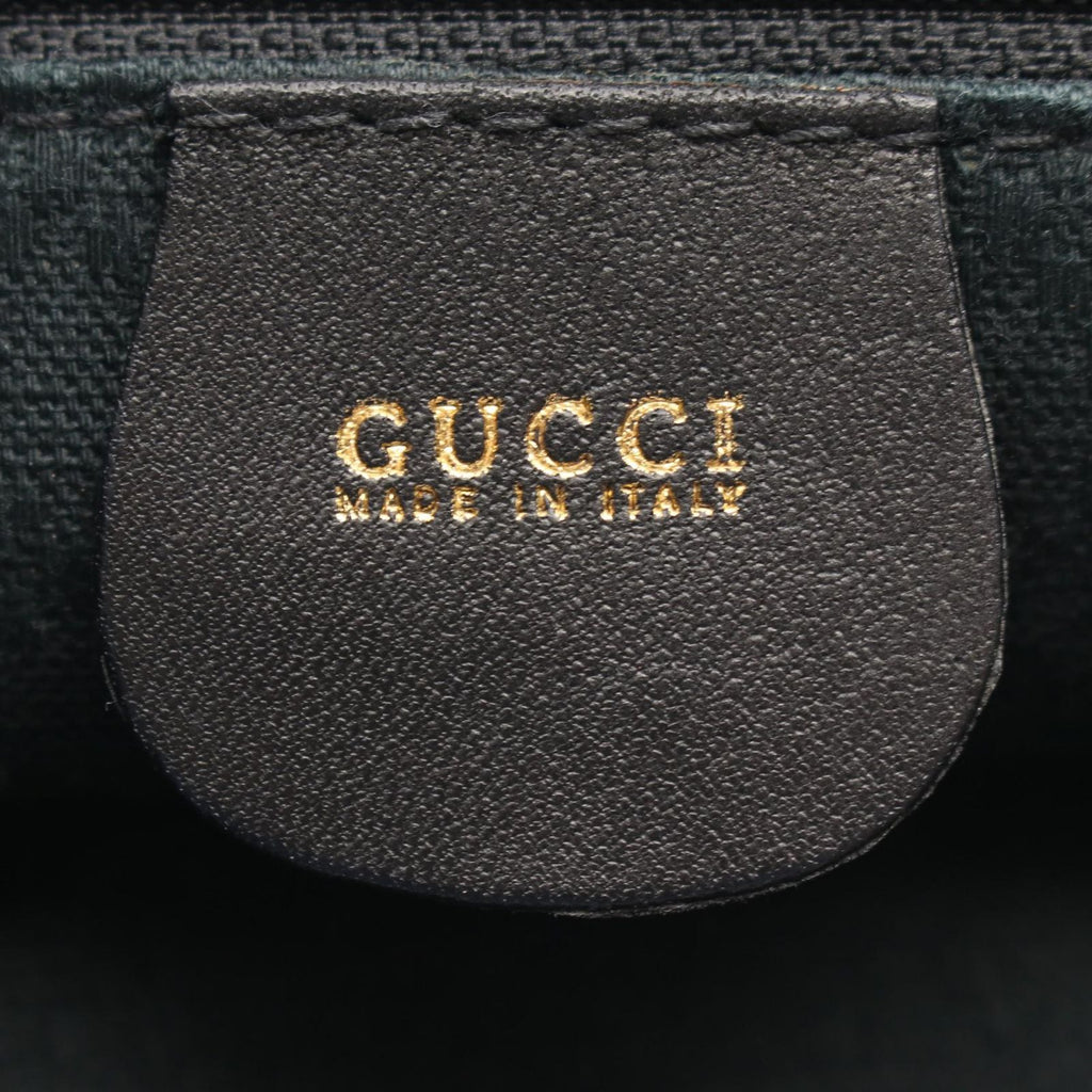 Gucci Backpack Bamboo 003 Black Leather — view 4