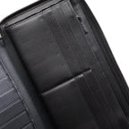 Gucci Round Wallet GG Embossed Black Leather — view 7