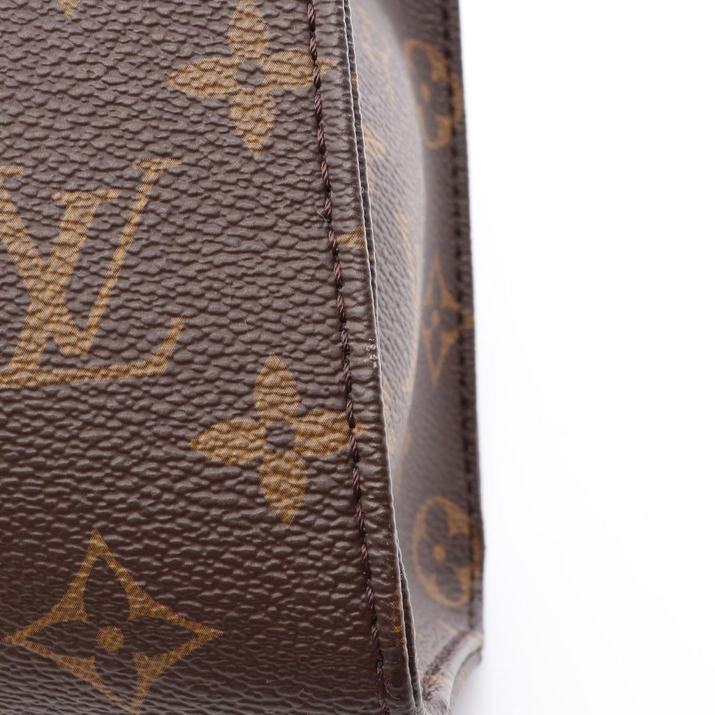 Louis Vuitton Tote Sac Plat PM 2-Way Canvas Leather — view 6