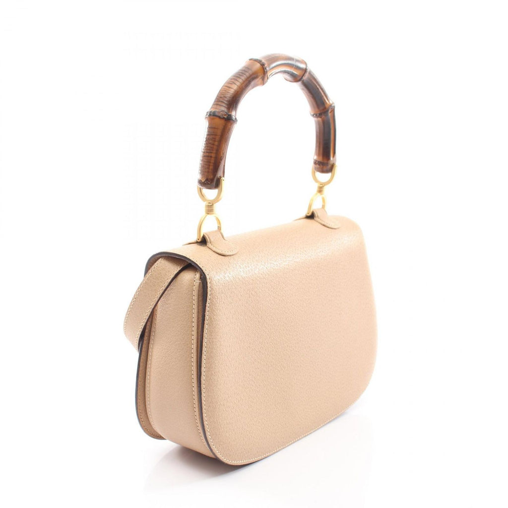 Gucci Handbag Vintage Bamboo 2-Way Leather — view 2