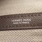Hermes Tote Garden Party TPM Etain Leather Calf — view 4