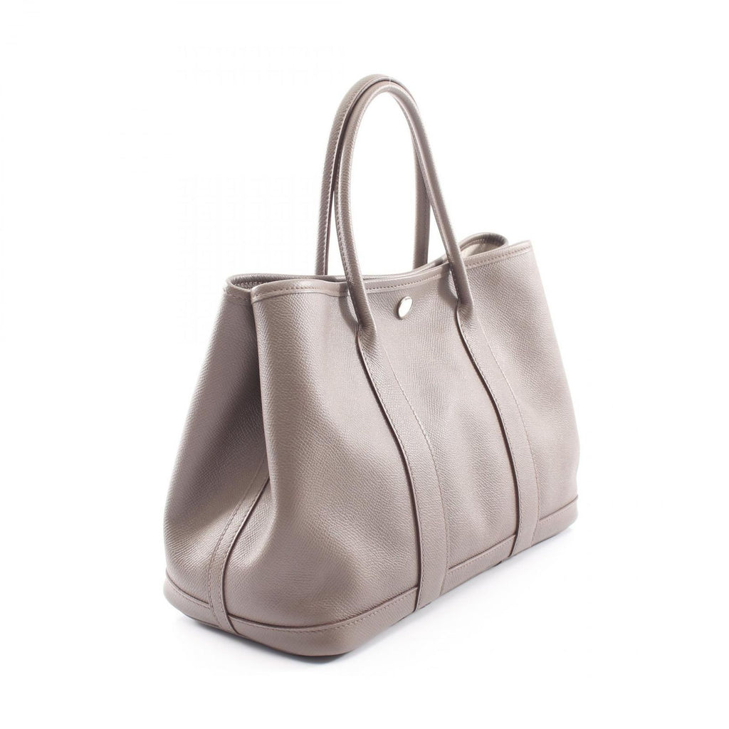 Hermes Tote Garden Party TPM Etain Leather Calf — view 2