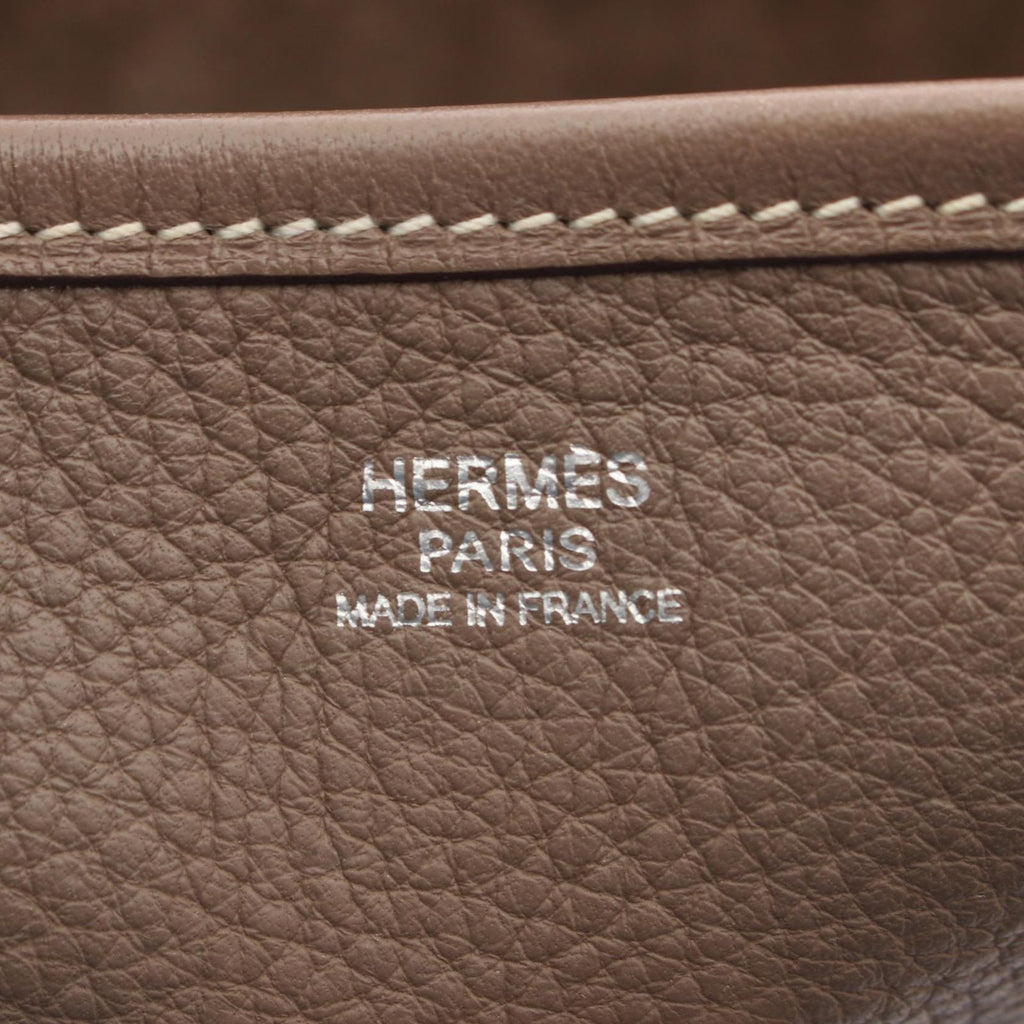 Hermes Shoulder Bag Evelyne 2 PM Etoupe — view 4