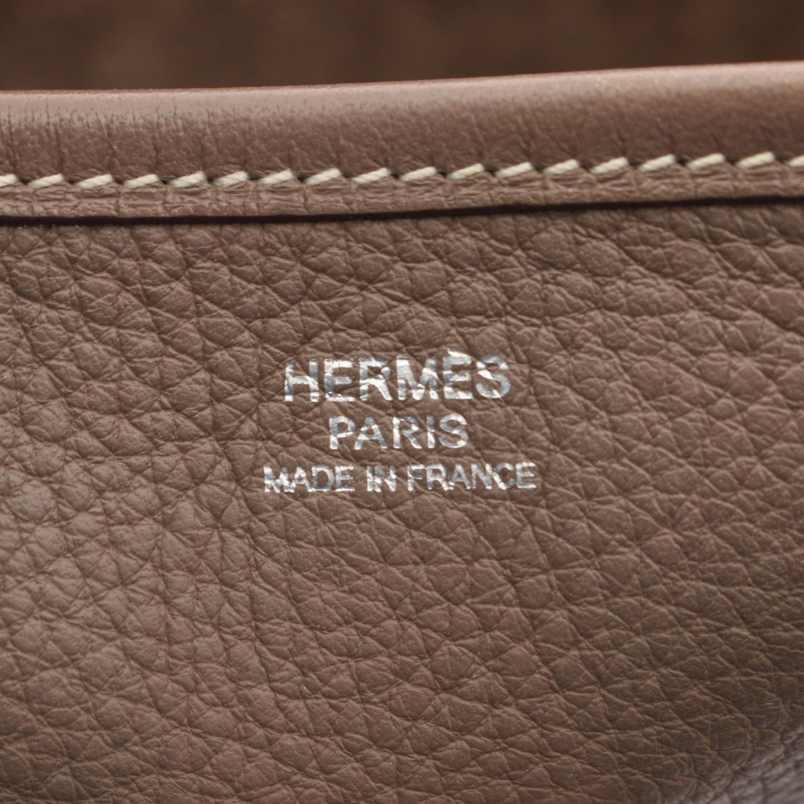 Hermes Shoulder Bag Evelyne 2 PM Etoupe — view 4