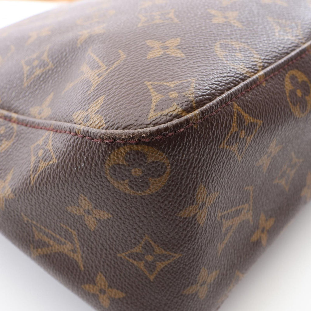Louis Vuitton Shoulder Bag Looping GM Canvas Leather — view 9