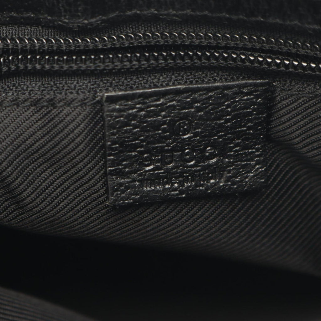 Gucci Shoulder Bag GG Canvas Black — view 4