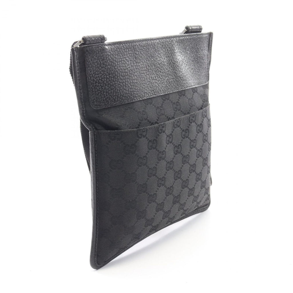 Gucci Shoulder Bag GG Canvas Black — view 2