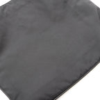 Prada Shoulder Bag Triangle Logo Black Nylon — view 5