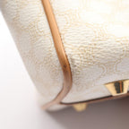 Celine Handbag Macadam White Beige Boston — view 9