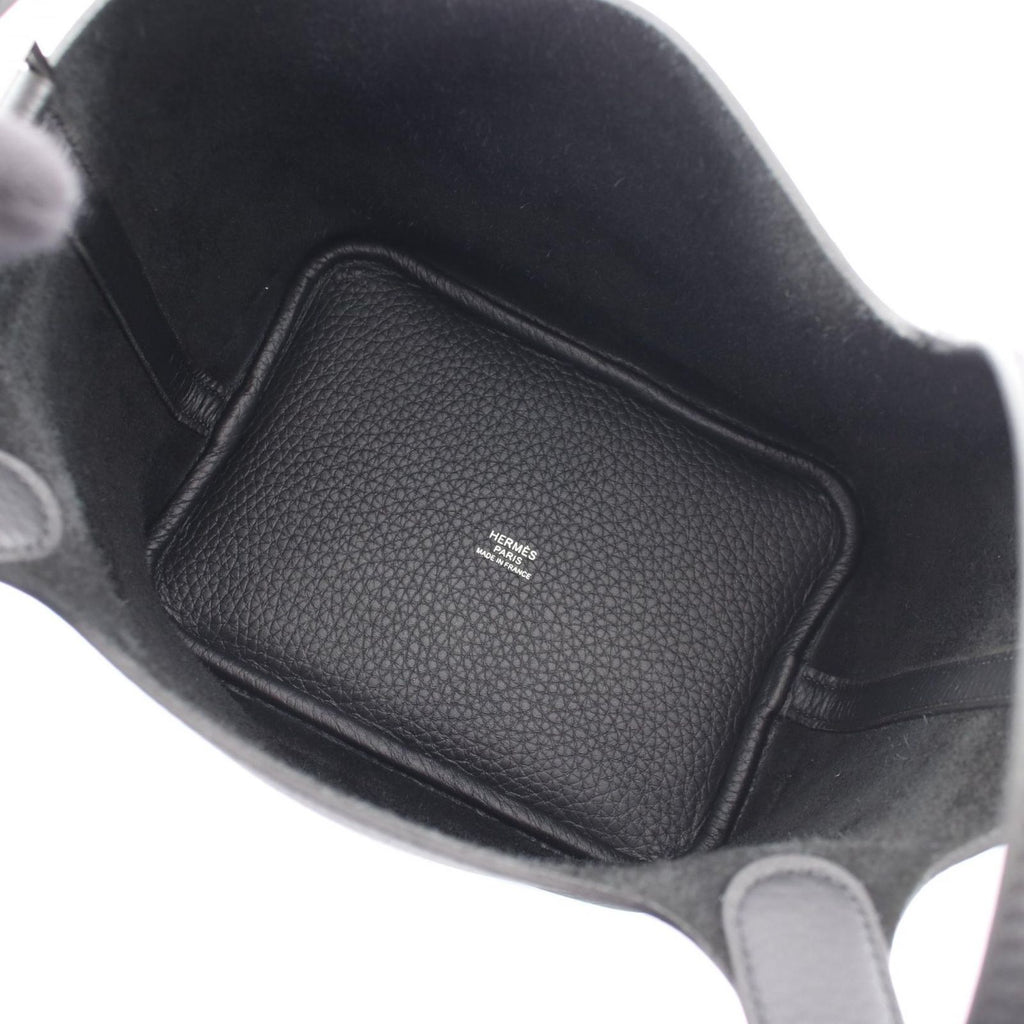 Hermes Handbag Picotin Lock PM Black Leather — view 3
