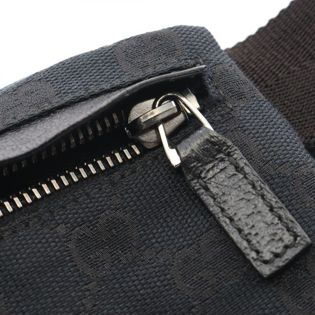 Gucci Waist Bag GG Canvas Black — view 5